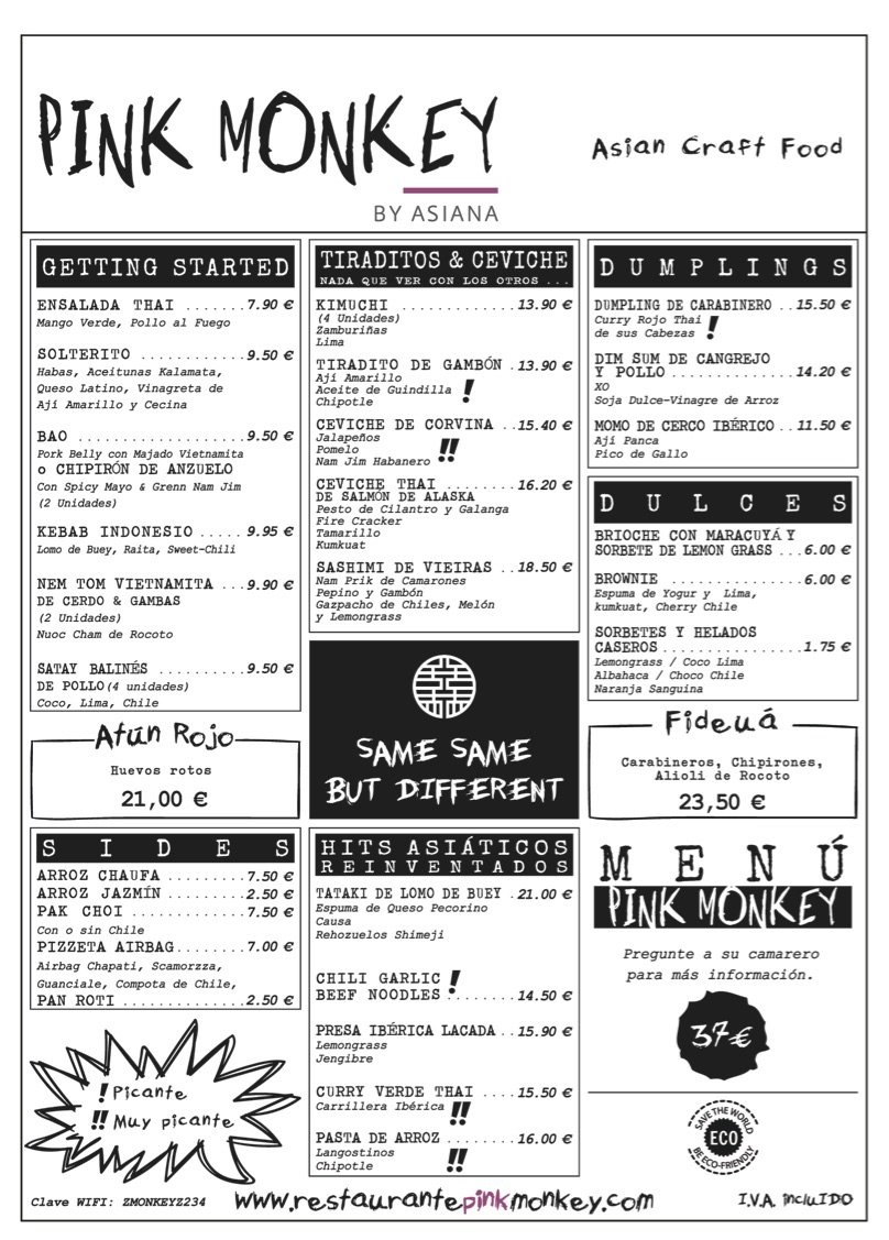 PINK MONKEY_MENU WEB