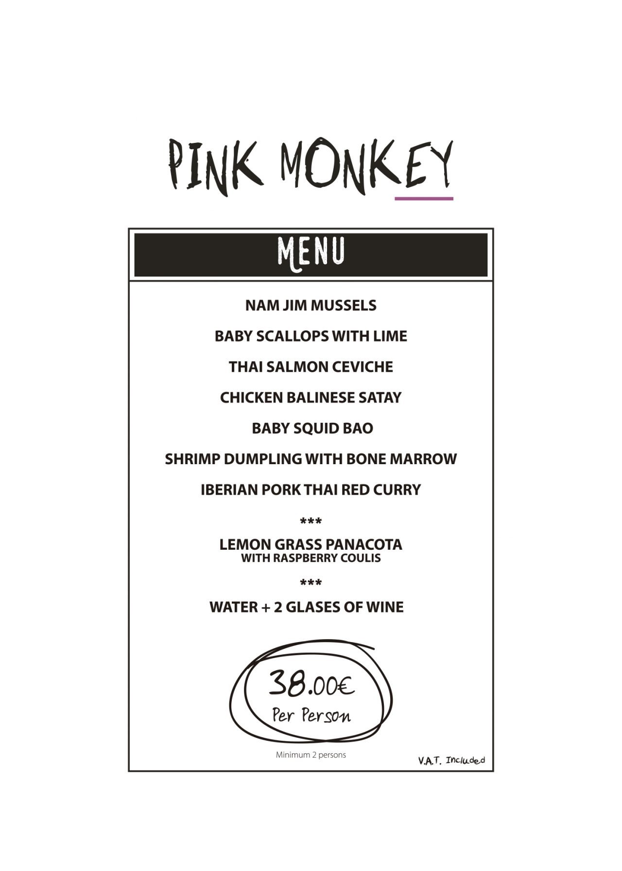 PINK MONKEY_MENÚ  GRUPOS inglés JUN '18